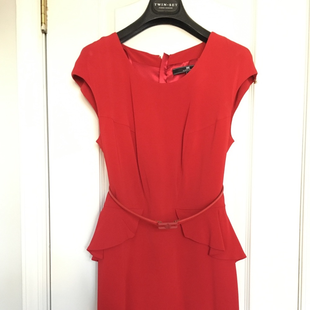Coral Rouge Cocktail Dress